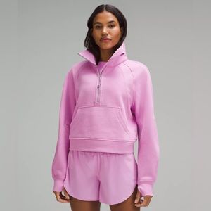 Lululemon Scuba Oversized Funnel Neck Dahlia Mauve BNWT M/L